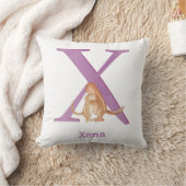 Dierlijke ABC X is bestemd voor xeruskussen Kussen (Deken)