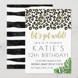 Dierlijke afdruk Laten we Wild Safari Oerwoud uitn Kaart