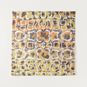 Dierlijke afdruk, leopardtextuurachtergrond, slang wandkleed (Voorkant (horizontaal))