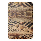 Dierlijke afdruk, luipaard, cheetah    badmat (Voorkant Verticaal)