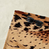 Dierlijke afdruk, luipaard, cheetah strandlaken (In situ)