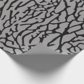 Dierlijke afdruk, olifantenhuidpatroon, olifantenv cadeaupapier (Hoek)