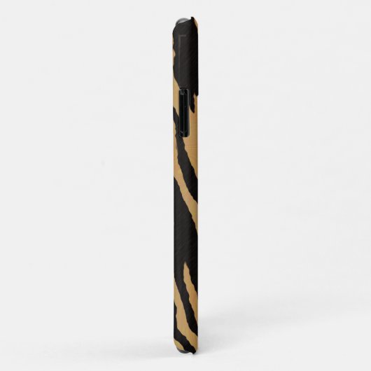 Dierlijke afdruk, Tiger, persoonlijke naam Case-Mate iPhone Case (Achterkant/rechts)