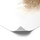 Dierlijke afdruk van Baby Cute Koe Poster (Hoek)