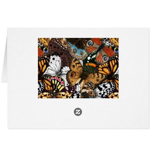 Dierlijke afdruk. Vliegvleugels. (Achterkant Horizontaal)