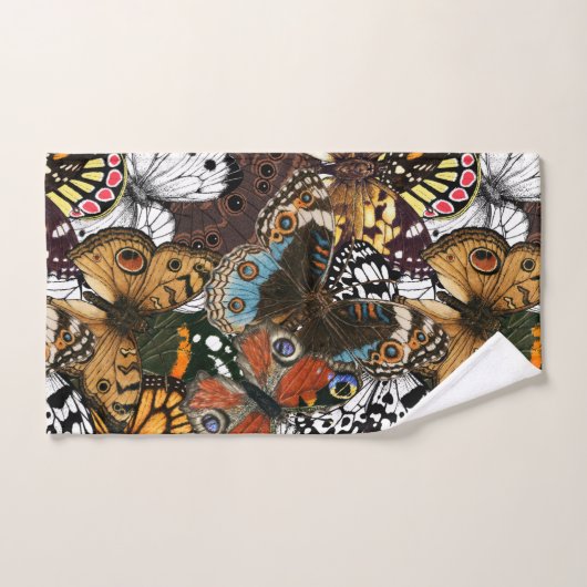 Dierlijke afdruk. Vliegvleugels. Bad Handdoek (Handdoek)