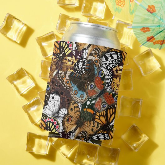 Dierlijke afdruk. Vliegvleugels. Blikjeskoeler (Insitu Zomer)