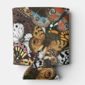 Dierlijke afdruk. Vliegvleugels. Blikjeskoeler (Achterkant)