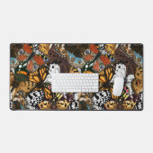 Dierlijke afdruk. Vliegvleugels. Bureaumat (Keyboard & Muis)