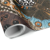 Dierlijke afdruk. Vliegvleugels. Cadeaupapier (Rol Hoek)