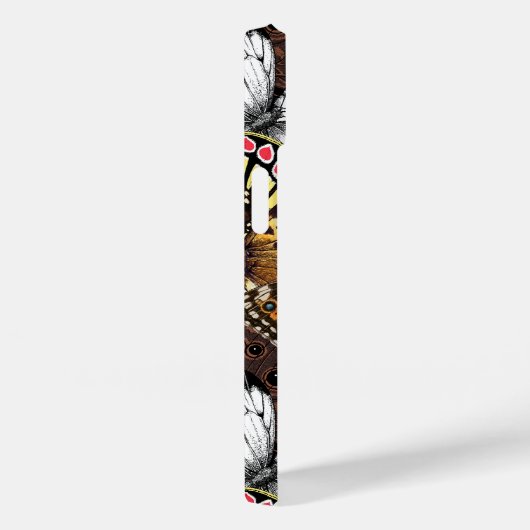 Dierlijke afdruk. Vliegvleugels. Case-Mate iPhone Case (Achterkant / Rechts)