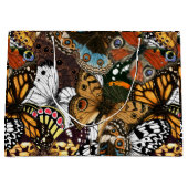 Dierlijke afdruk. Vliegvleugels. Groot Cadeauzakje (Voorkant)