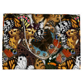 Dierlijke afdruk. Vliegvleugels. Groot Cadeauzakje (Achterkant)