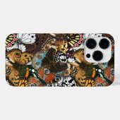 Dierlijke afdruk. Vliegvleugels. iPhone Hoesje (Achterkant horizontaal)