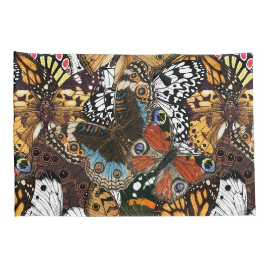 Dierlijke afdruk. Vliegvleugels. Kussensloop (Achterkant-Rechts)