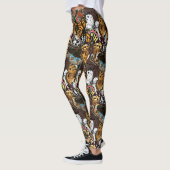 Dierlijke afdruk. Vliegvleugels. Leggings (Links)