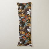 Dierlijke afdruk. Vliegvleugels. Lichaamskussen (Voorkant Verticaal)