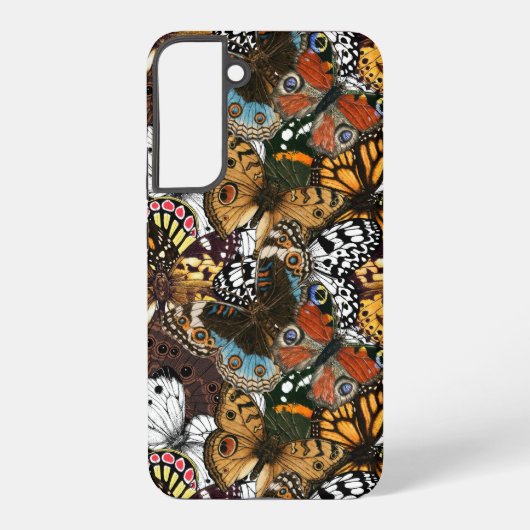 Dierlijke afdruk. Vliegvleugels. Samsung Galaxy Hoesje (Achterkant)