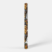 Dierlijke afdruk. Vliegvleugels. Samsung Galaxy Hoesje (Rechterkant)