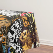 Dierlijke afdruk. Vliegvleugels. Tafelkleed (Voorbeeld)