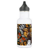 Dierlijke afdruk. Vliegvleugels. Waterfles (Rechts)