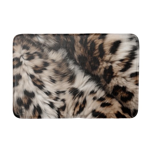 Dierlijke afdrukken badmat (Voorkant)