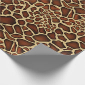 Dierlijke afdrukken cadeaupapier (Hoek)