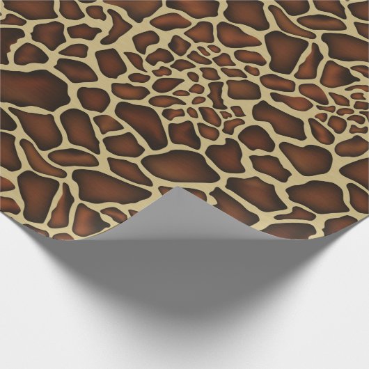 Dierlijke afdrukken cadeaupapier (Hoek)