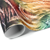 Dierlijke afdrukken cadeaupapier (Rol Hoek)