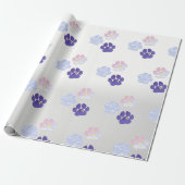 Dierlijke afdrukken cadeaupapier (Uitgerold)