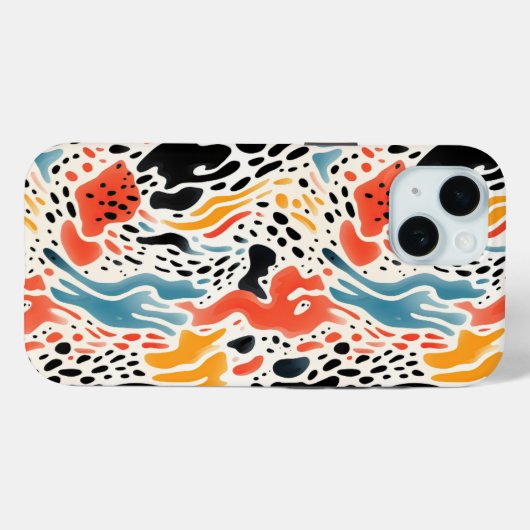 Dierlijke afdrukken Case-Mate iPhone case (Achterkant (horizontaal))