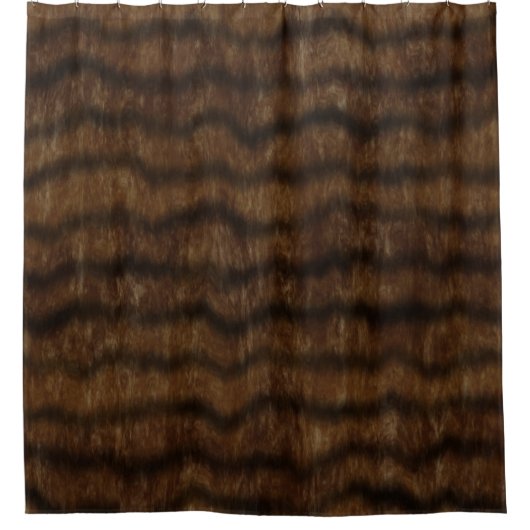 Dierlijke afdrukken douchegordijn (Voorkant)