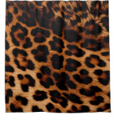 Dierlijke afdrukken douchegordijn (Voorkant)