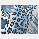 Dierlijke afdrukken fleece deken (Voorkant (Horizontaal))