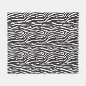 Dierlijke afdrukken fleece deken (Voorkant (Horizontaal))