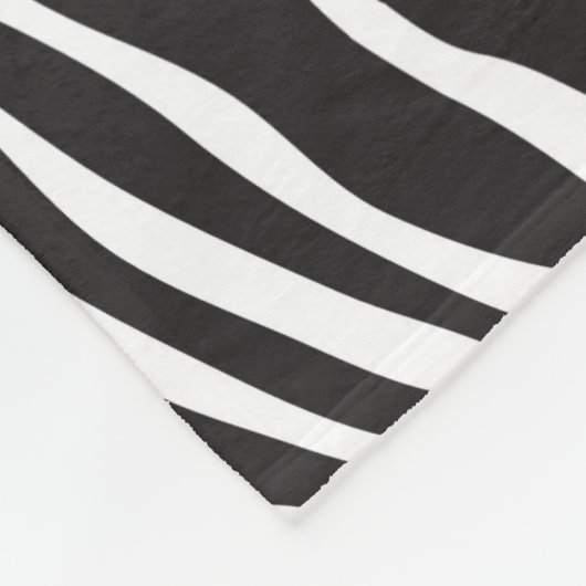 Dierlijke afdrukken fleece deken (Hoek)