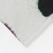 Dierlijke afdrukken fleece deken (Hoek)