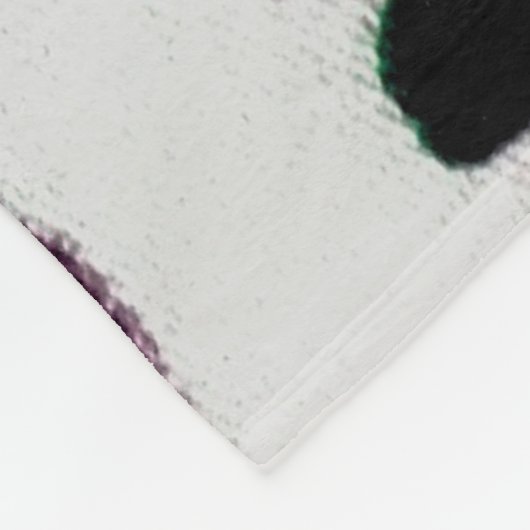 Dierlijke afdrukken fleece deken (Hoek)