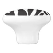 Dierlijke afdrukken keramische knop (Zijkant)