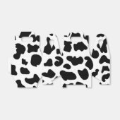 Dierlijke afdrukken, Koe Afdrukkaartenpatroon, Boe Bedankdoosjes (Uitgevouwen)
