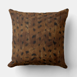 Dierlijke afdrukken kussen