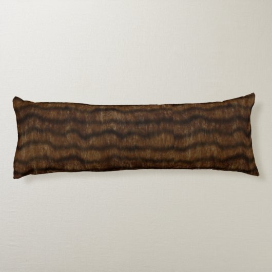 Dierlijke afdrukken lichaamskussen (Achterkant)