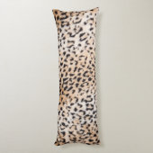 Dierlijke afdrukken lichaamskussen (Achterkant (Verticaal))