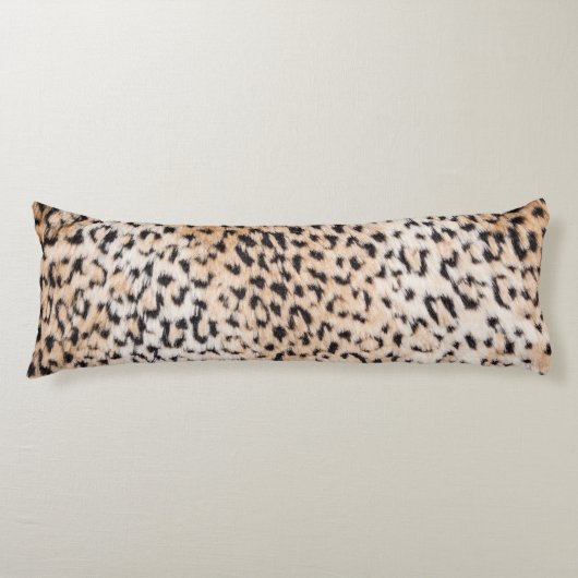 Dierlijke afdrukken lichaamskussen (Voorkant)