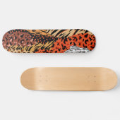 Dierlijke afdrukken persoonlijk skateboard (Horizontaal)