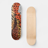 Dierlijke afdrukken persoonlijk skateboard (Voorkant)