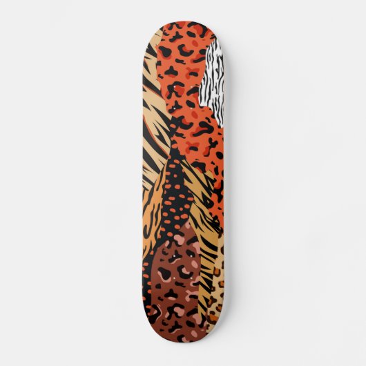 Dierlijke afdrukken persoonlijk skateboard (Voorkant)