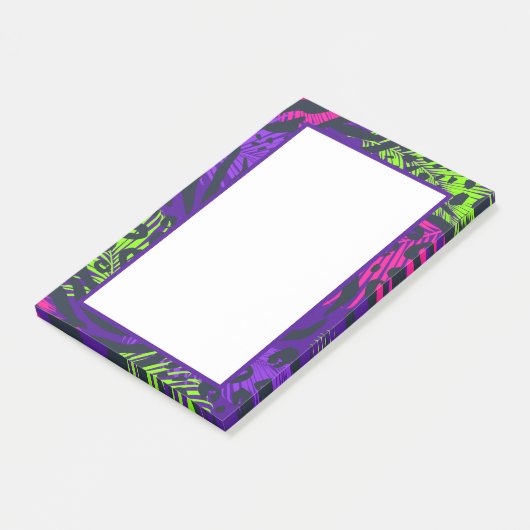 Dierlijke afdrukken post-it® notes (Schuin)