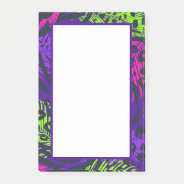 Dierlijke afdrukken post-it® notes