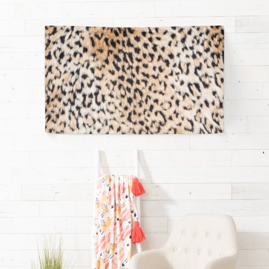 Dierlijke afdrukken spandoek (Insitu)